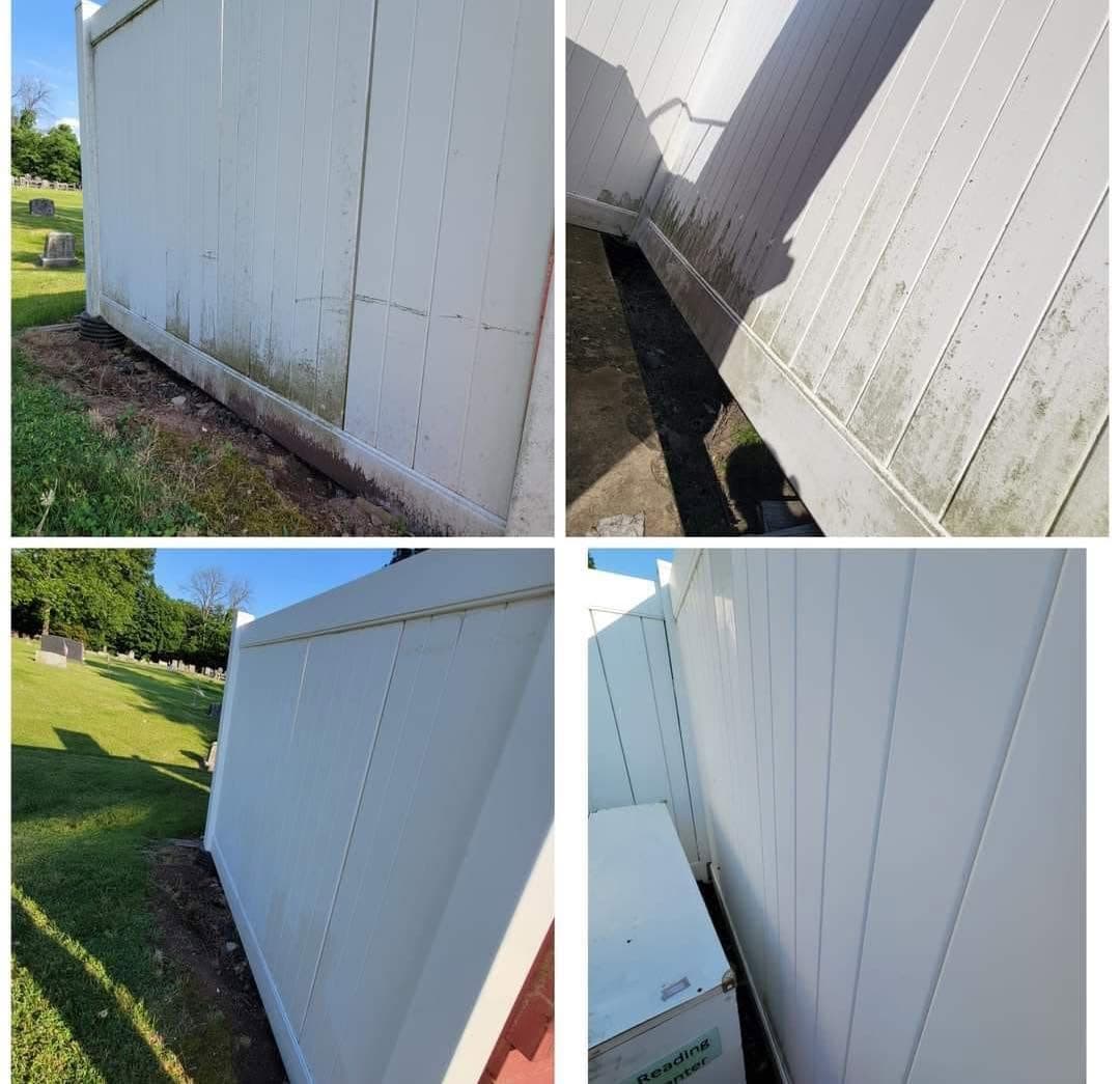 Vinyl Fence Cleaning
